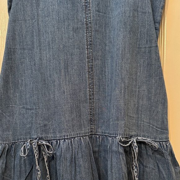 She + Sky Blue Denim Casual Dress - Picture 5 of 9